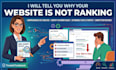 tell you why your website is not ranking on google