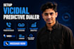 setup vicidial predictive dialer, ai voicemail detection, call center analytics