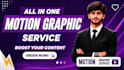 create professional motion graphics and animations
