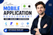 do android and ios mobile app development using flutterflow flutter firebase