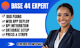 base44 bug fixing expert base44 integration base44 deployment debugging lovable