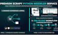 build a python scrapy web crawler for ebay aliexpress walmart job scraping