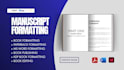 do manuscript formatting, adobe indesign project, book typesetting paperback