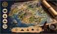 create fantasy book map, novel map, world map, kingdom map illustration