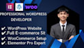 build a responsive wordpress ecommerce website or woocommerce store