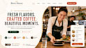 build squarespace restaurant website coffee shop website café website beverage
