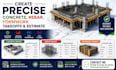 create precise concrete, rebar, formwork takeoffs and estimate