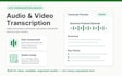 transcribe audio or video with summary and key points