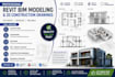 produce revit bim models and technical drawings