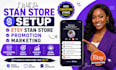 do stan store setup stan store promotion stan store promotion