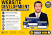 develop website, redesign website, clone website, wordpress, elementor pro