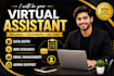 be your professional virtual assistant