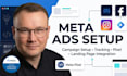 set up facebook and instagram campaigns with landing page pixel integration