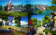 stylized 3d game environment game level design in unreal engine 5