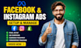 setup, manage facebook meta and instagram ads campaigns