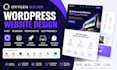 design oxygen builder wordpress website oxygen landing page redesign oxygen site