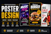design creative and professional posters