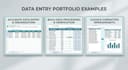 do simple data entry tasks