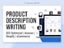 write SEO product descriptions amazon and ecommerce stores