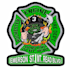 design creative firefighter t shirt logo