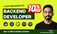 be a backend developer, python developer, django developer