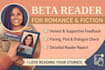 be your romance and fiction beta reader