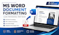 do ms word document formatting, convert pdf to words, document design