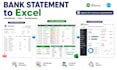 convert bank statements to excel and quickbooks bookkeeping