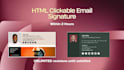 make a clickable email signature within 2hr