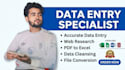do data entry and copy paste