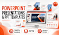 design professional powerpoint presentations and PPT templates