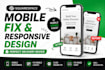 fix squarespace mobile layout issues responsive design problems fluid engine fix