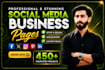 create professional facebook business page setup
