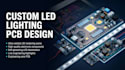 design compact led lighting pcb, led driver and strip lighting systems