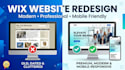 redesign wix website modern wix website redesign expert