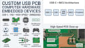 design custom usb pcb computer hardware and embedded devices