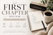 review your first chapter and provide detailed feedback