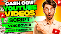 grow profitable faceless youtube channel with cash cow