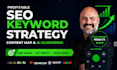 create profitable SEO keyword strategy, content map, ai clustering