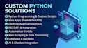 be your python full stack ai web app developer