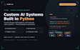 develop custom python ai, llm, nlp and computer vision projects