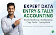 do expert excel data entry, bookkeeping, accounting, and virtual assistant tasks