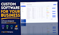 develop custom software solutions for your business