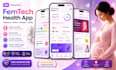 develop ai pregnancy test app, period tracker app, ovulation tracker health apps