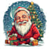 draw christmas cartoon caricature