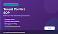write a tenant conflict standard operating procedure