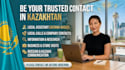 be your trusted contact in kazakhstan