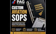 create professional aviation sops and operations manuals