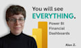 create a custom financial dashboard using power bi