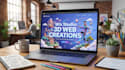 build a modern wix studio website with webgl and 3d effects